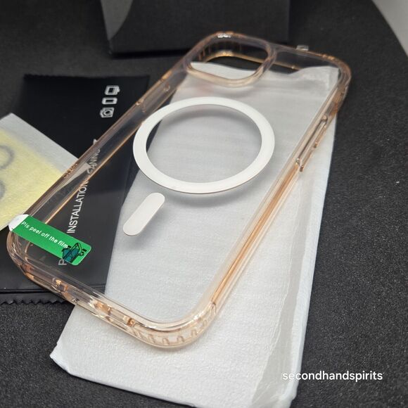 iPhone 15 Case (Pink Clear) - Picture 2 of 4